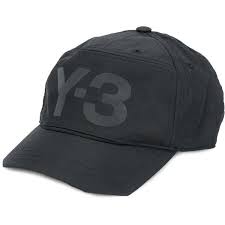 Y 3 Logo Print Cap 710 Hkd Liked On Polyvore Featuring Accessories Hats Black Y 3 Hat Y3 Cap And Cap Hats Black Logo Cap Mesh Cap