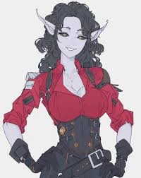 OC] Zofiel Aldraste - My Shadar-kai NPC for my homebrew campaign! : rDnD