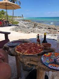 Our Lunch And View Picture Of Casa Maria Tulum Tripadvisor