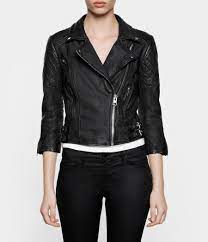 Cropped Voxon Leather Jacket Womens Leather Jackets Allsaints Leather Jackets Women Leather Jacket Jackets For Women