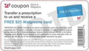 You can earn rewards points and get promo codes. I Heart Wags 25 Wags Gift Card For Rx Transfer Exp 12 31 12