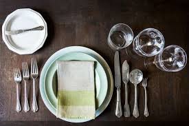 Proper table setting american style. Expert Advice How To Set The Table Courtesy Of Food 52 Remodelista