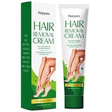 The cream is typically smeared on in a thick layer over the desired area, and left on for a few minutes before being wiped off. Amazon Com Rejopes Hair Removal Cream Painless Flawless Depilatory Cream Gentle Soothing For Women And Men 110g Beauty
