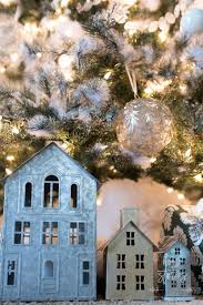 Rustic Glam Christmas Family Room Decor From Christmas Tree Shops