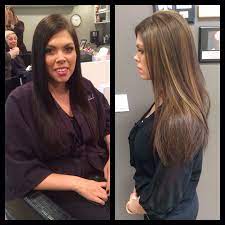 Their hair may darken again as they get older, but it's unlikely to go back to that initial, very any of these colors can change to lighter or darker hair. Pin By Megan Mitchell On Makeup Dark Hair With Highlights Dark To Light Hair Hair Highlights