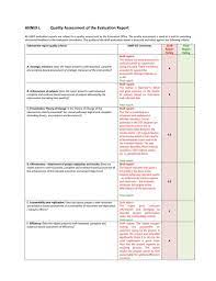 the terrific annex l quality assessment of evaluation pertaining to data report te template professional templates how write a conclusion for lab in chemistry