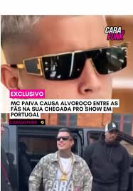 MC Paiva Agita as Fãs em Show em Portugal