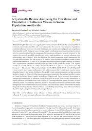 I've lost 55 pounds since last year, he told countryliving.com. Pdf A Systematic Review Analyzing The Prevalence And Circulation Of Influenza Viruses In Swine Population Worldwide