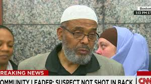 Boston Imam: Suspect not shot in the back