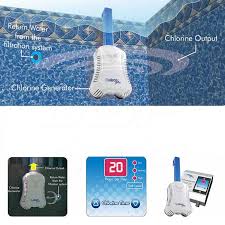 No more mixing, measuring or messing with liquid or tablet chlorine. Saltron Retro Chlorine Generator For Above Ground Pools Sola