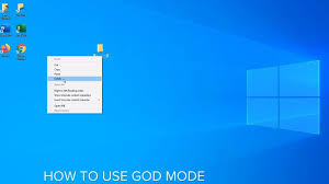 How To Use God Mode In Windows 10 Techrepublic In 2020 Customized Windows Windows 10 Popup Menu