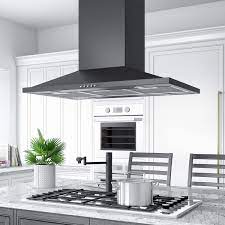 Find out all of the information about the vianen kitchen ventilation product: 36 Artisan Series Stainless Steel Black Island Range Hood 600 Cfm Fan Island Range Hood Island With Stove Kitchen Design