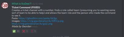 Give your discord server users a good experience dealing with support. I Would Like To Make A Ticket Bot Discord Bot Maker Forums