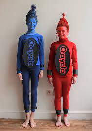 Wouldn't this be so cute for a group of. Crayon Costume Diy Costume Carnival Crayon Costume Diy Halloween Costumes Halloween Outfits