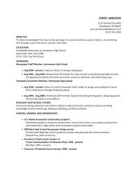 Resume Examples For Highschool Students Check More At Https Nationalgriefawarenessday Com 14733 Resume Examples For Highschool Students