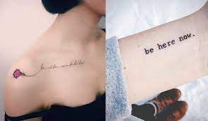Có rất nhiều mẫu xăm chữ với kiểu dáng và ý nghĩa khác nhau, từ hình xăm chữ cái, tên, cho đến những câu thơ, trích dẫn cực chất. Hinh XÄƒm Chá»¯ Nhá» Ä'áº¹p