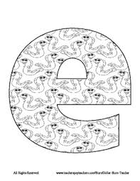 These alphabet coloring sheets are super simple to complete, but lots of fun! Alphabet Coloring Pages For The Letter E 7 Beginning Sound Pictures For E
