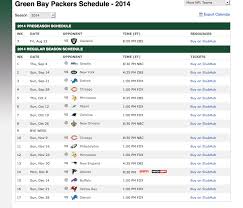 The packers kick off their 2018 preseason campaign in there home city green bay, wisconsin against the. Green Bay Packers 2014 Schedule Madeline Fresco