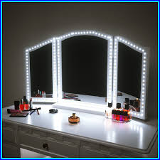 122 Reference Of Makeup Vanity Mirror With Lights And Desk Diy Vanity Mirror Diy Mirror With Lights Lighted Vanity Mirror