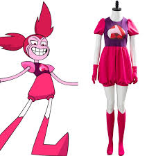 Bismuth from steven universe coloring sheet color the doting father. Steven Universe The Movie Spinel Gem Cosplay Costume Female Girls Red Dress Suit Halloween Carnival Costumes Custom Aliexpress