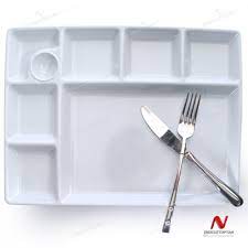 Tatlı ve kahvaltı tabakları modelleri evidea da. Goreme 511 Kirilmaz Melamin Kahvalti Tabagi 8 Bolmeli