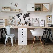 Nordic Aires In The Study Of Amparo Lasnubes Study Room Decor Home Office Design Home Office Decor