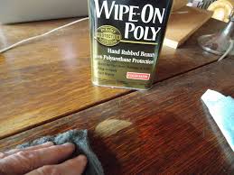 It is waterbased, therefore it has little odor and cleans up easily with warm water. Bruce S Recipes For Holiday Disasters Minwax Blog