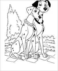 Printable coloring pages of pongo, nanny, patch, fidget, little dipper, pepper and other puppies from disney's 101 dalmatians. 101 Dalmations Coloring Pages Best Coloring Pages For Kids