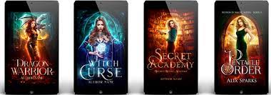 I love the art style and the bright colours, which perfectly encapsulate the book's vibrant storytelling. Fantasy Book Cover Design