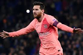 Fc barcelona away soccer jersey messi 10 size l nike original 100. Espanyol 0 4 Barcelona Sublime Messi Makes Mockery Of Doubters By Driving Barca To Dominant Derby Victory Goal Com