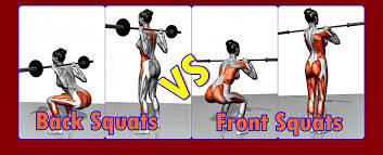 Back Squats Vs Front Squats Which Is Better Back Squats Squats Front Squat