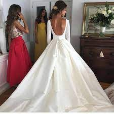 A large number of stylish prom ball dresses are available at affordable prices in uk.millybridal.org. Pin By Lor San Ga On Brides Wedding Dress Long Sleeve Ball Gowns Wedding Satin Ball Gown Wedding Dress