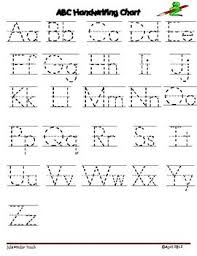 It Is Free Alphabet Letter Writing Chart Use These