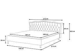 Ingombro letto con imbottitura bombata: Letto Matrimoniale Con Contenitore Misure