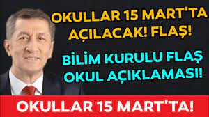 Okullar 15 martta mı açılacak arama sonuçları. Okullar 15 Mart Ta Acilacak Bilim Kurulu Acikladi Okullar Ertelendi Mi Okullar Acilacak Mi Meb Youtube