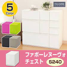 楽天市場 収納ボックス 収納 収納チェスト 収納ケース jejファボーレヌーヴォチェスト s２４０ 収納家具 キャスター プラスチック チェスト 引き出し 衣類収納 洋服 リビング シンプル 衣替え 幅18cm 奥行36cm 高さ24 3cm 積み重ね 収納 インテリアのベリベリモッコ