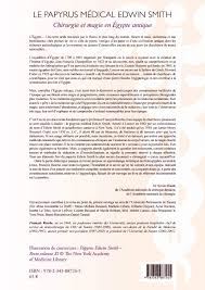 We did not find results for: Papyrus Medical Edwin Smith Chirurgie Et Magie En Egypte Antique Resche Francois Amazon De Bucher