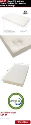 Crib Mattresses Baby Crib Mattress Topper Toddler Bed Memory Foam 2 Waterproof Cover Buy It Now Onl Crib Mattress Topper Best Crib Mattress Baby Crib Mattress
