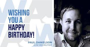 Happy Birthday, Paul Danielson!