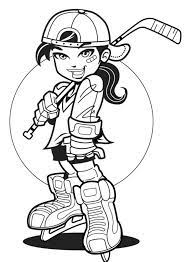 Ice hockey » icehockey girl; Download And Print Player Girl Hockey Coloring Pages Hockey Kids Hockey Girls Sports Coloring Pages