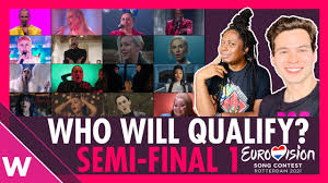 Pe scenă vor evolua reprezentanții a 26 de țări, inclusiv din republica moldova. Eurovision 2021 Semi Final 1 Qualifiers Prediction Youtube