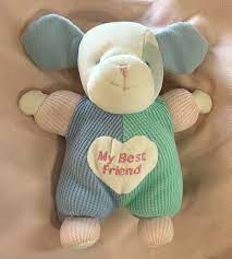 Carters My Best Friend Dog Pastel Thermal Plush Green Blue Pink White Prestige 43 99 Carters My Best Friend Dog Plush Plush Stuffed Animals Baby Plush Toys