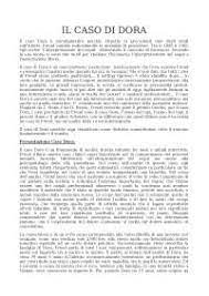Nel caso di dora importanti sono stati: Il Caso Di Dora Freud Docsity