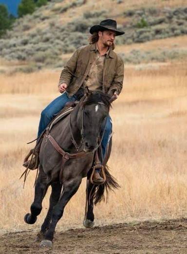Luke Grimes, who brings Kayce Dutton to life on Yellowstone, had minimal  horse-riding experience before taking on the role. With his character being  a skilled trainer, looking natural in the saddle was