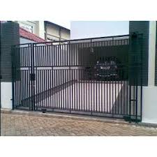 15 desain pagar besi minimalis terindah 2019 15 gambar pagar besi minimalis terindah 1 pagar besi biasa model pagar besi minimalis ini cukup sederhana polos dan tidak banyak variasi. Pintu Pagar Besi Minimalis Modern Lestari Jaya Steel Cengkareng Jakarta Indonetwork