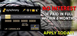 What is synchrony credit card? Synchrony No Interest If Paid 6 Months