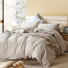 Love the beige sheets and pillow cases and the darker blue colors on the comforter. Cottage Soul Bedding 100 Cotton Duvet Cover And Bedding Sets Cottage Bedding Fast Shipping Beige Bedding Sets Plaid Bedding Sets Best Duvet Covers