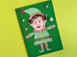 ‪Make your own DIY elf card | FREE elf craft template‬‏