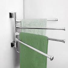 How To Make A Small Space Seem Bigger Towel Rack Towel Rack Bathroom Kitchen Towel Rack