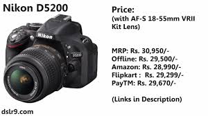 Nikon d5200 price reviews full specifications key features, pros/cons, product details. Nikon D5200 Price In India Youtube